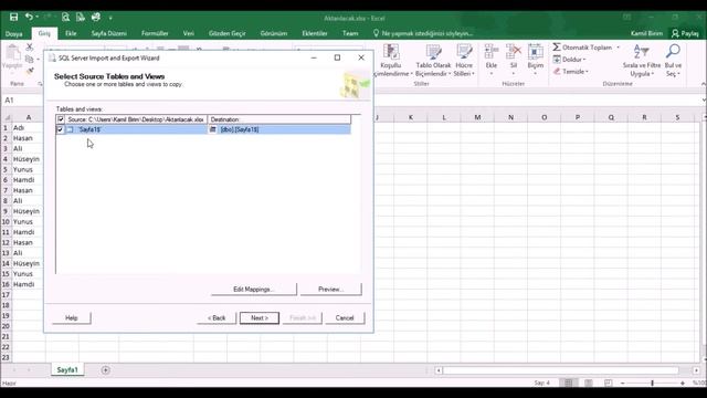 Excel dosyadan SQL Server Tablosuna veri aktarımı смотреть онлайн