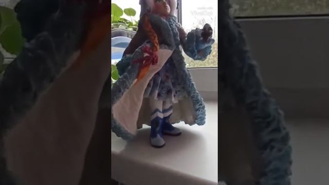 Снегурочка из ваты своими руками смотреть онлайн
