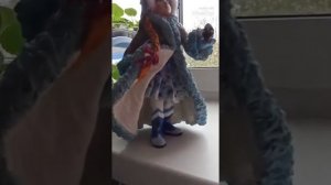 Снегурочка из ваты своими руками