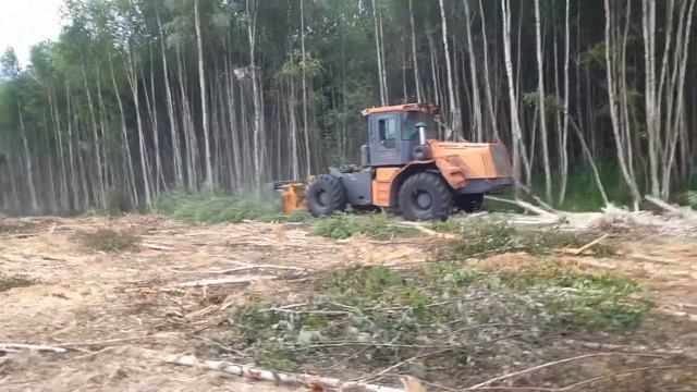 скоростная работа мульчера. смотреть онлайн