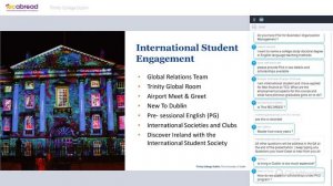 Webinar | Trinity College Dublin | IEC Abroad