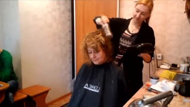 Стрижка+окрашевание+укладка.