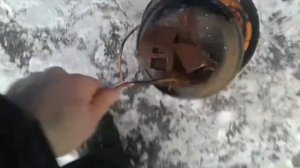 Распилил компрессор от холодильника.