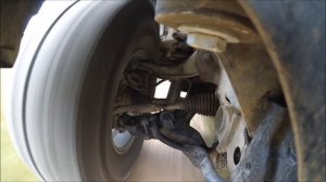 Работа подвески Mitsubishi L200 2008 ч2