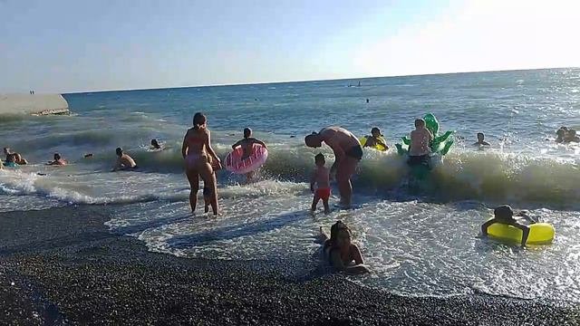 Чëрное море Шторм.