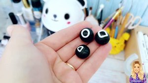 SQUID GAME DIY - ЛЕПКА - Игра в Кальмара - лепим персонажей из сериала