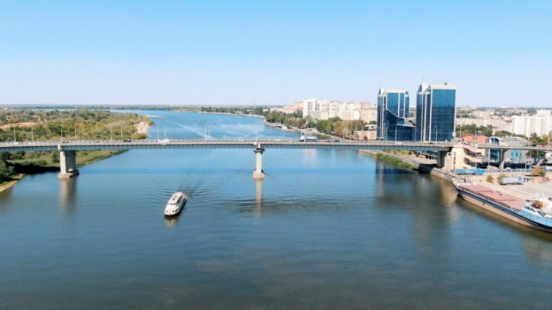 Астрахань - это не только рыбалка. Река Волга. #vlog #shorts