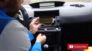 Citroen C4 LED RGB LCD Display - как заменить дисплей Ситроен c4