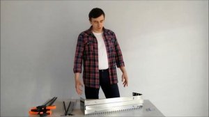 обзор универсальной гребёнки для плиточного клея . Высота зуба регулируется !