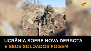 Exército russo toma nova posição e soldados ucranianos fogem abandonando seus feridos