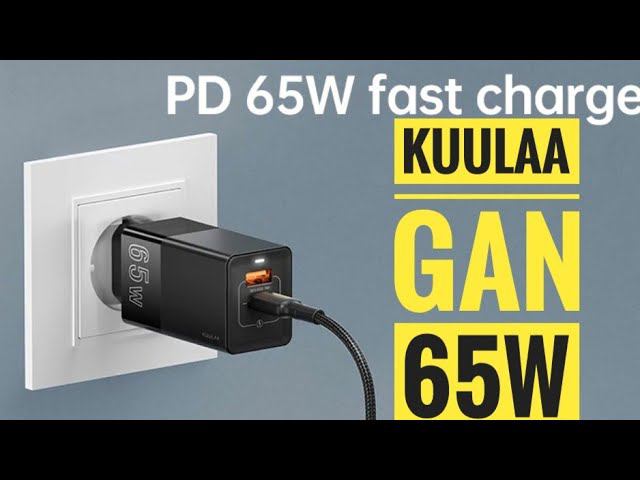 KUULAA GaN 65 Вт зарядное устройство смотреть онлайн