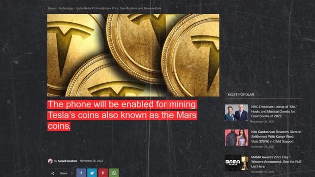 Elon Musk Went Public With CHEAP Tesla Phone Model! смотреть онлайн