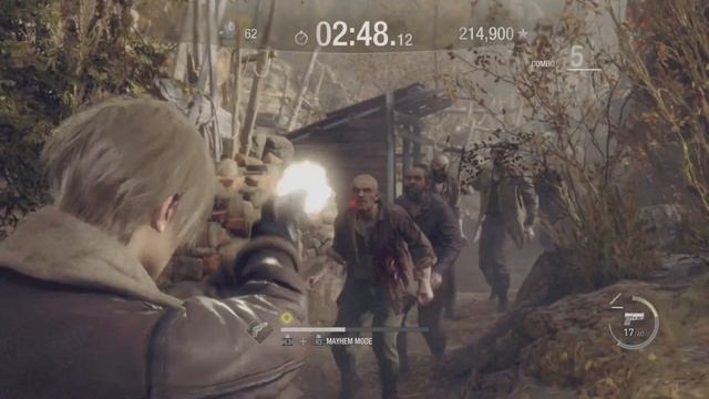 MY FIRST THE MERCENARIES Resident Evil 4 REmake смотреть онлайн