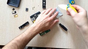 8е видео, как я чинил смартфон, Philips Xenium W6610 замена динамика