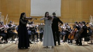 Д. Шостакович Вальс и Полька Трофимова Екатерина и У Мосюань - скрипки