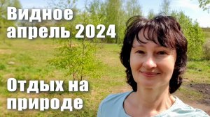Подмосковье Видное Отдых на природе Апрель 2024