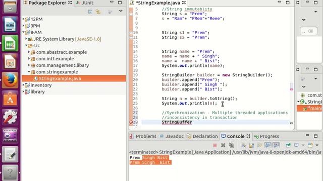 string immutability builder buffer array heap memory