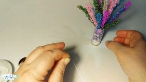 Цветы из бисера "Вереск"—Бисероплетение, подробный МК✔️Beaded flowers