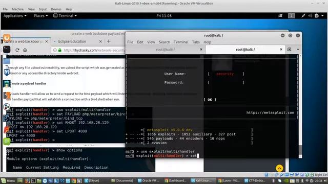 Step 6 - CTF Box - Penetration Testing with File Upload vulnerability in created CTF box смотреть онлайн
