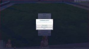 Как изменить созданного сима в The sims 4?