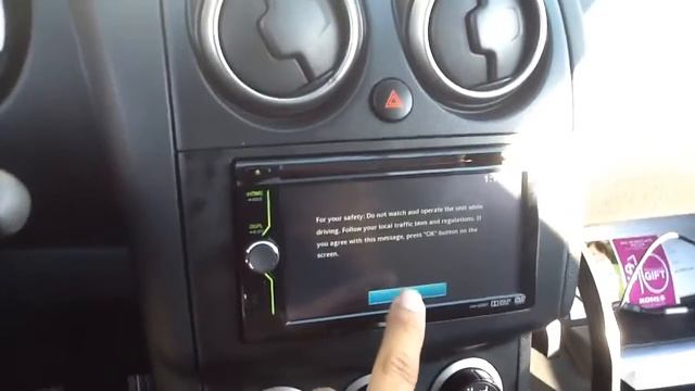 2011 Nissan Rogue. Sony Xavier-602bt. Bluetooth. Double din. Detachable face смотреть онлайн