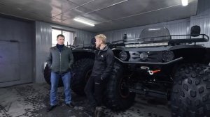 Самый доступный и проходимый. Квадроцикл-Болотоход URAN