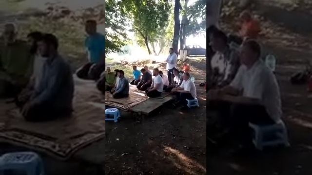 Чеченские Мюриды Митаевцы исполнили Салават в Заповедном природном местечке Чеченской Республики смотреть онлайн