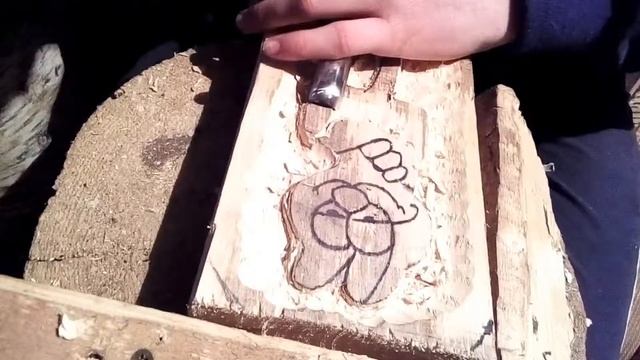 Как вырезать панно из дерева "Гарфилд" смотреть онлайн