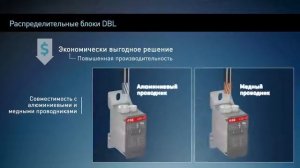 АББ. Распределительные блоки серии DBL.