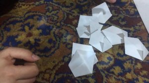 цветок из листа а4