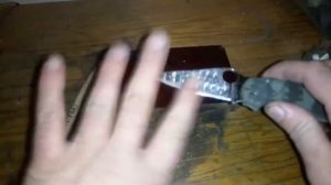 "Мороз" на клинке (эксперимент)