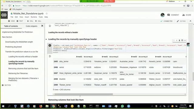 MobileNet pretrained deep learning model using google colab смотреть онлайн