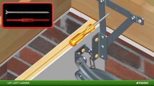 Монтаж раздвижной чердачной лестницы FAKRO LST