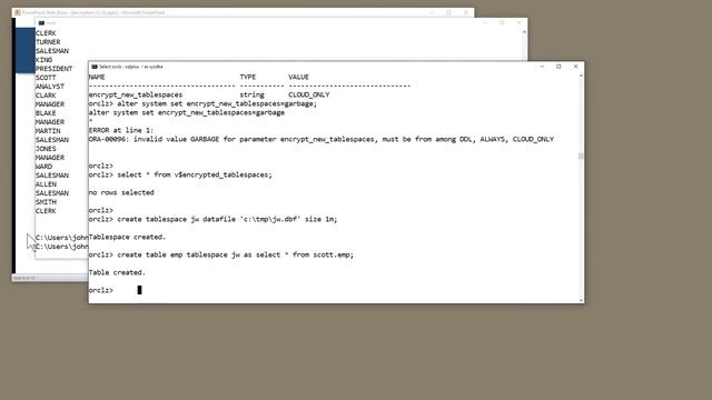 2 Encryption on Disc, Oracle Database Encryption смотреть онлайн