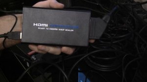 Конвертер сигнала Scart на HDMI