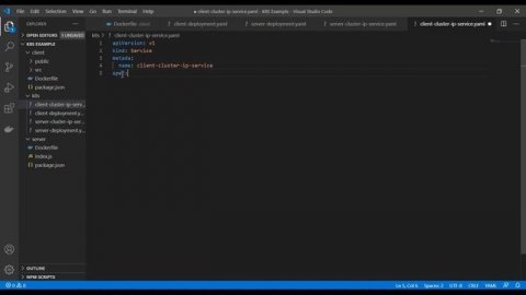 Minikube and Kubernetes Tutorial - Create a Kubernetes YAML File Deployment