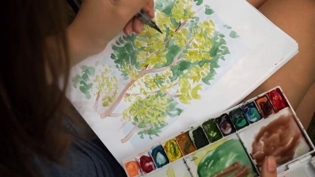 My Struggles With Drawing Backgrounds // Speedpaint смотреть онлайн