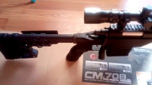Cтрайкбольная винтовка см708. Airsoft rifle cm708 cyma.