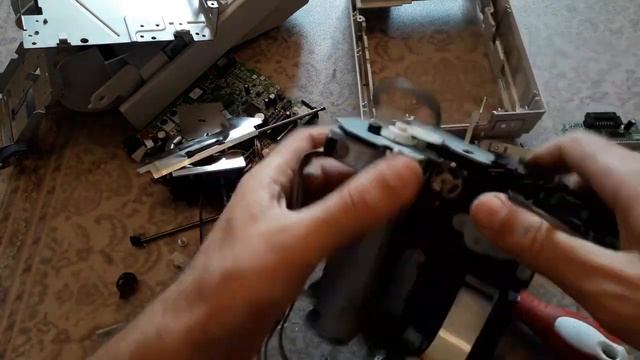 Какие детали можно взять из принтера чеков Epson TM-U210 смотреть онлайн