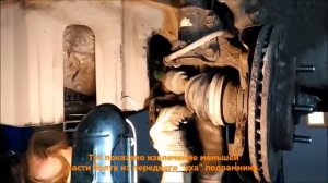 Замена передних рычагов Hyundai Matrix