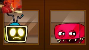 ?БОКСИ БУ ВЛЮБИЛСЯ? Реакция Анимация BOXY BOO Falls in LOVE?! Бокси бу влюбился