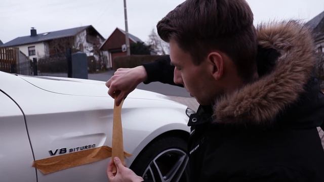 Es gibt viel zu tun am C63 AMG! Edition 1 stripes | Embleme schwarz + Kofferraum öffnet nicht смотреть онлайн