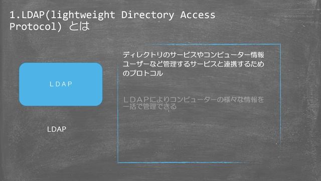 【用語解説】LDAPサーバについて смотреть онлайн