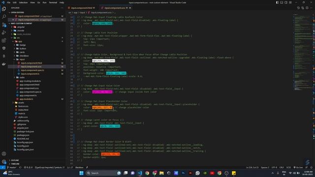 11) Mat-TextArea Customize in Angular 15