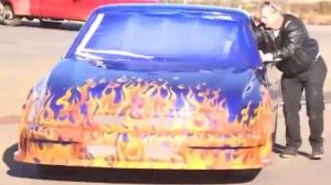 Как зарабатывать на аэрографии. Секреты художественной окраски автомобилей в американском стиле.