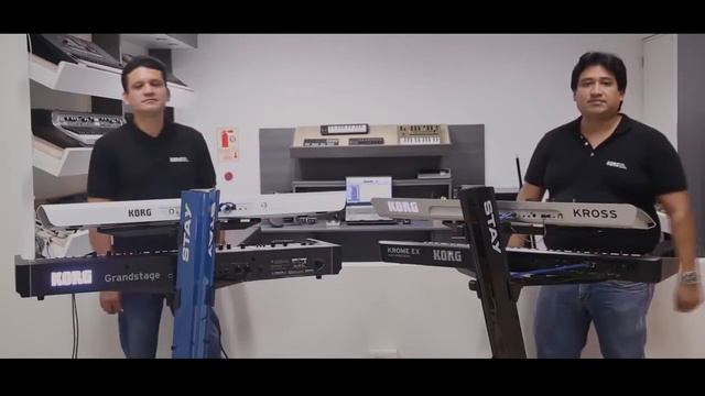 KORG KROSS 2 / KROME EX / I3 / GRANDSTAGE | TUTORIAL: MIX AGUA MARINA смотреть онлайн