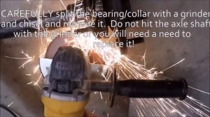 Rear Axle Seal and Bearing Replacement Jeep Grand Cherokee