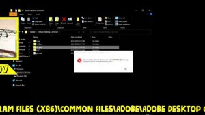 НОВАСОВ - ИСПРАВЛЯЕТ ОШИБКУ ADOBEIPCBROKER.EXE _ РЕШЕНИЕ _ 7_22_2021