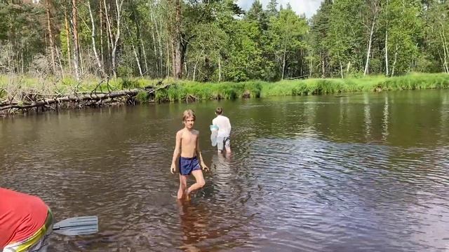 Сплав на байдарках по реке Пра 1-3 августа 2023г. смотреть онлайн