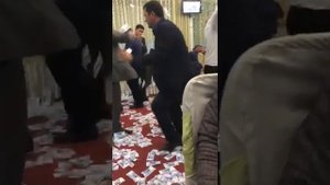 Восточная свадьба,танцы на деньгах.